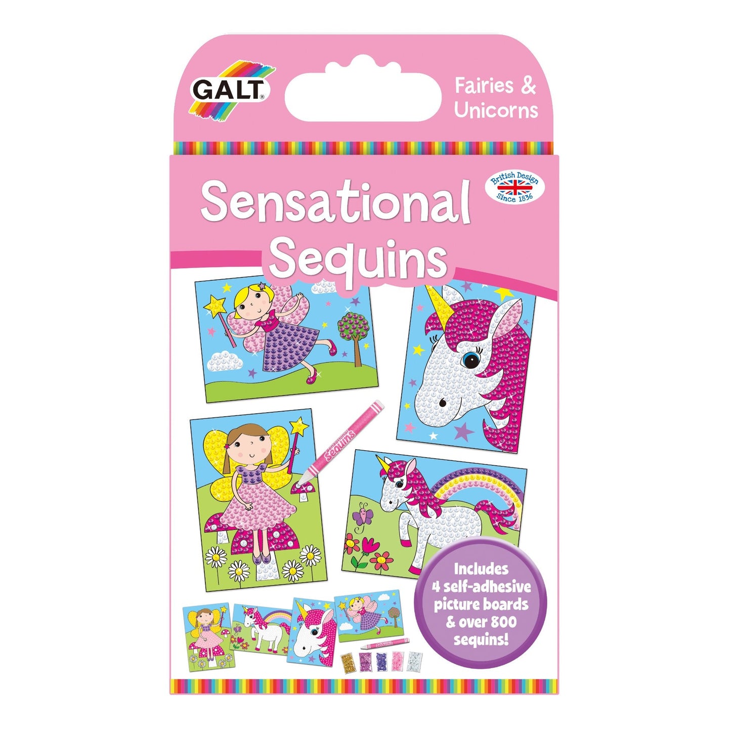 Fairies and Unicorns Sensational Sequins